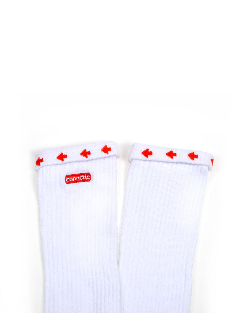 Red on white box top logo