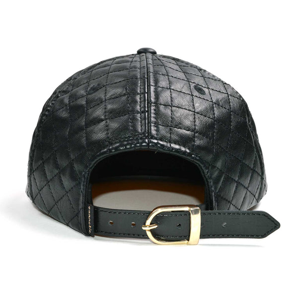 Henny Gold Quilted Strapback