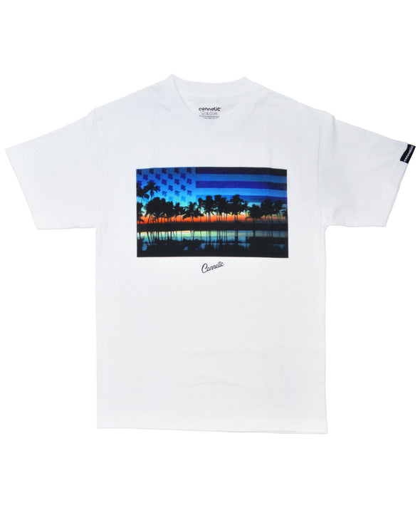 Connetic-OldGlorySunset-Tee-White