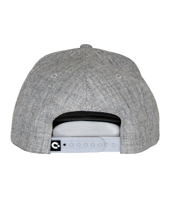 Connetic-Seal-white-Snapback-Heather-Gray-2