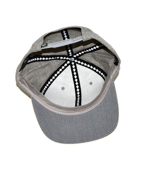 Connetic-Seal-white-Snapback-Heather-Gray-3