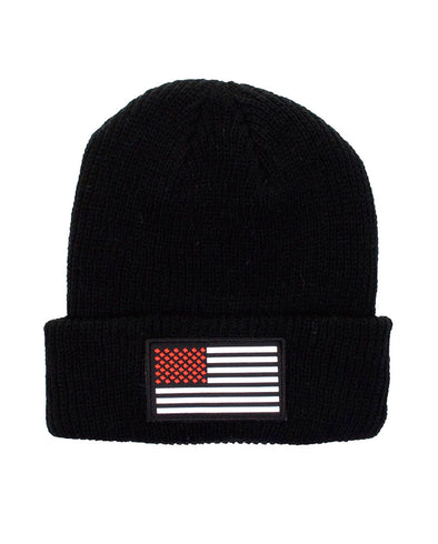 connetic-beanie-old-glory-red-black