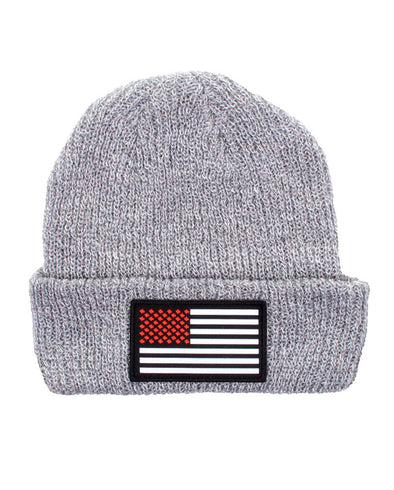 connetic-beanie-old-glory-red-gray